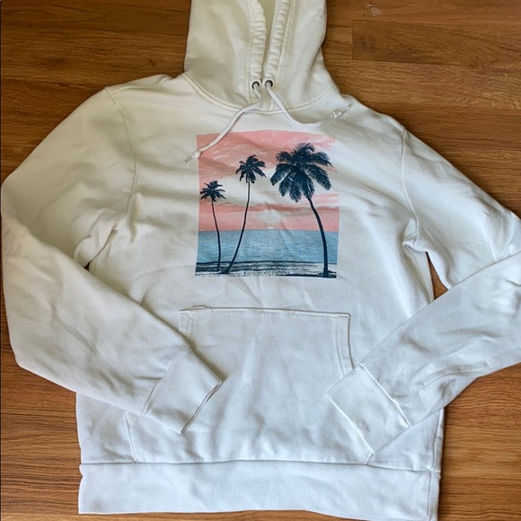 old navy white hoodie